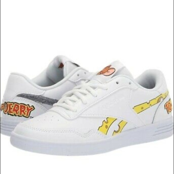 Reebok Club MEMT Leather Tom and Jerry Sneakers 11 - Picture 3 of 10